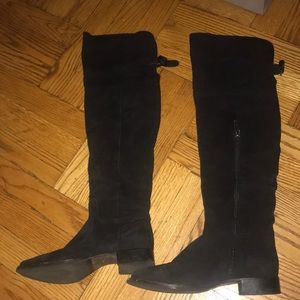 Black Suede Boots